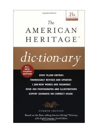 The American Heritage Dictionary